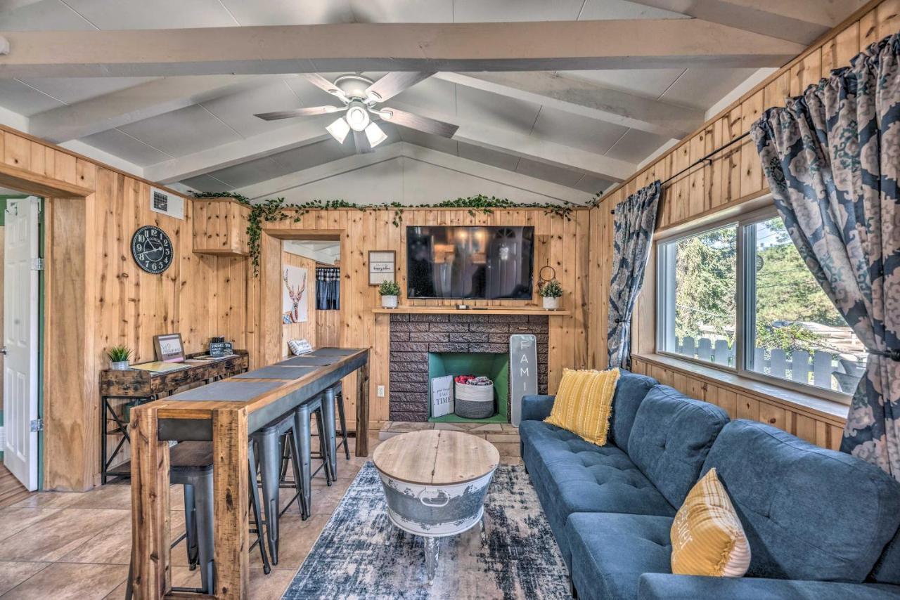 Cabin With Mountain Views About 2 Mi To Ruidoso Midtown! 외부 사진